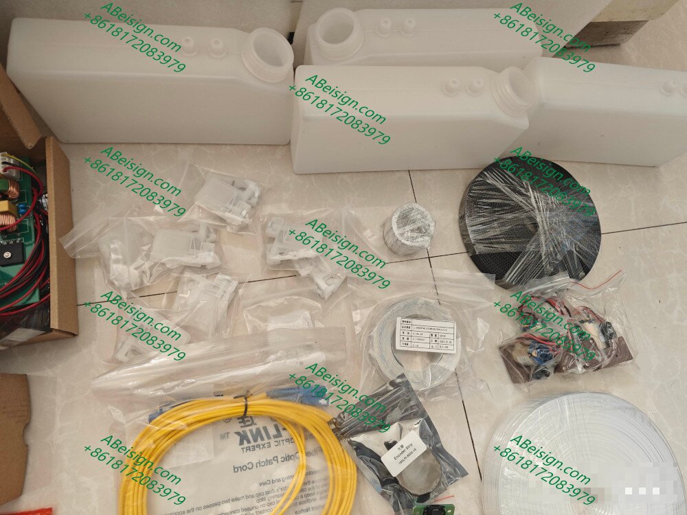 1.Kit xp600 for Upgrading Inkjet Printer with 2 xp600 printheads