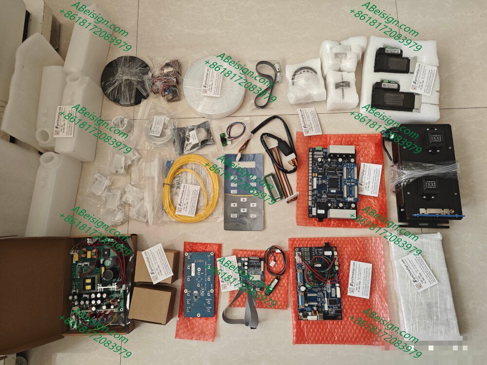 1.Kit xp600 for Upgrading Inkjet Printer with 2 xp600 printheads