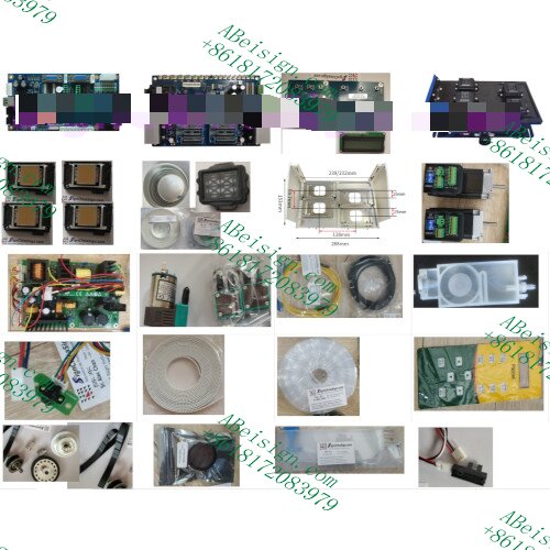 2.Kit xp600 for Upgrading Inkjet Printer with 4 xp600 printheads