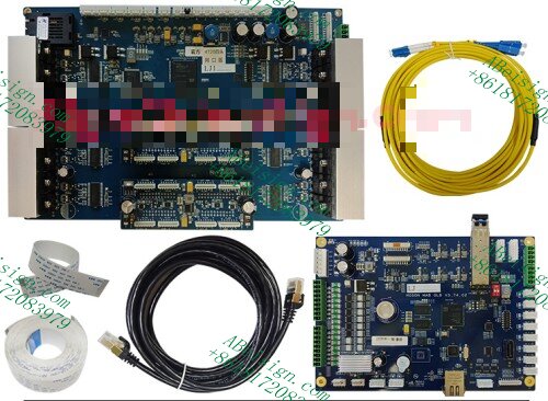 24.Hoson i3200 boards kit with cable work for 4 piece i3200 Flatbed Version