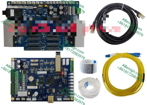 28.Hoson XP600 boards kit with cable work for 4 pieces XP600 Flatbed Version
