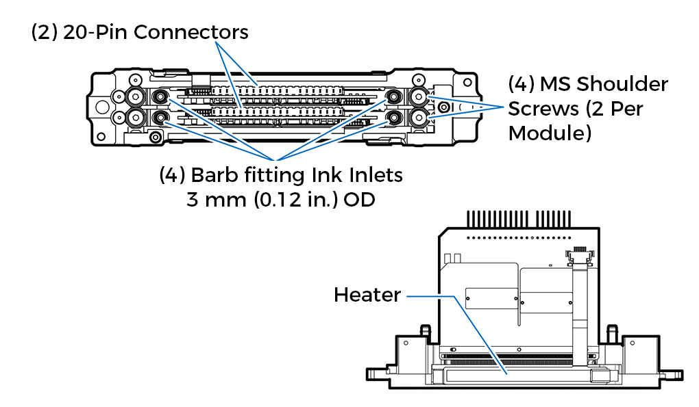 Spectra Polaris PQ-512 _ 15 AAA Printhead